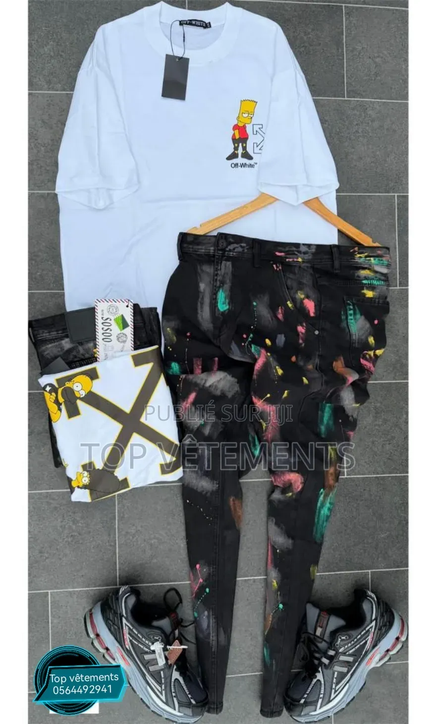 Collection De Complet Tee-Shirt + Pantalon Seulement en Stock Limité.