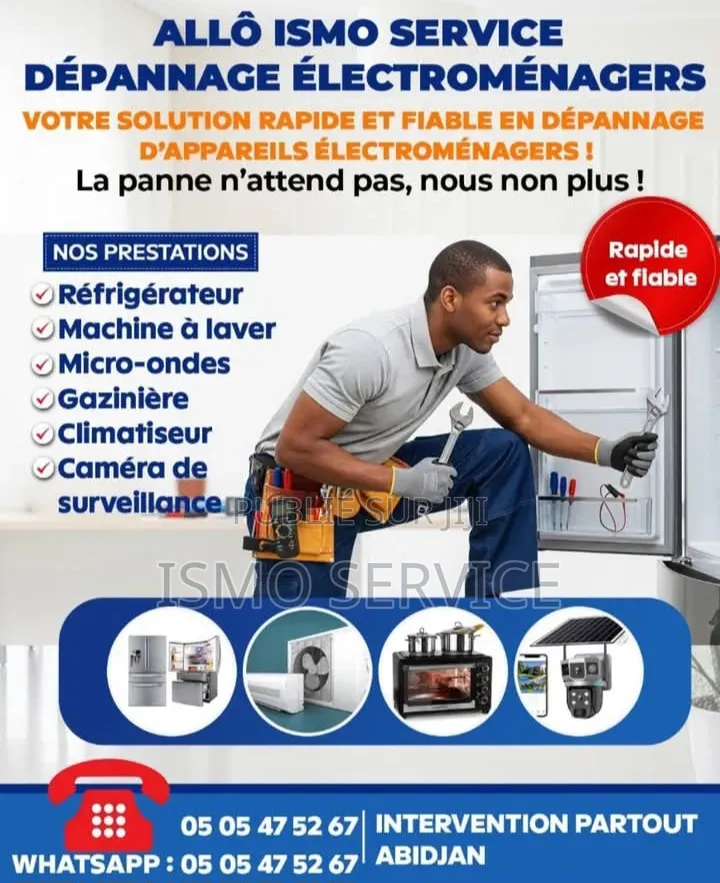 Ismo Service Dépannage Electroménager