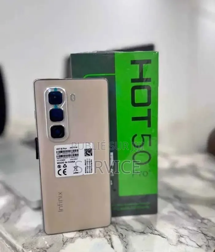 Nouveau Infinix Hot 50 Pro 256 GB Noir