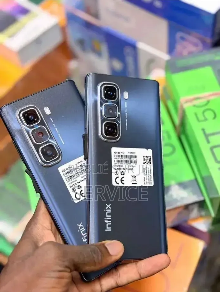 Nouveau Infinix Hot 50 Pro 256 GB Noir