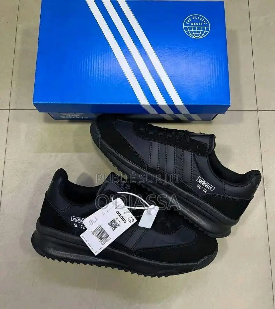 Baskets Adidas Sl 72 Rs en Noir.