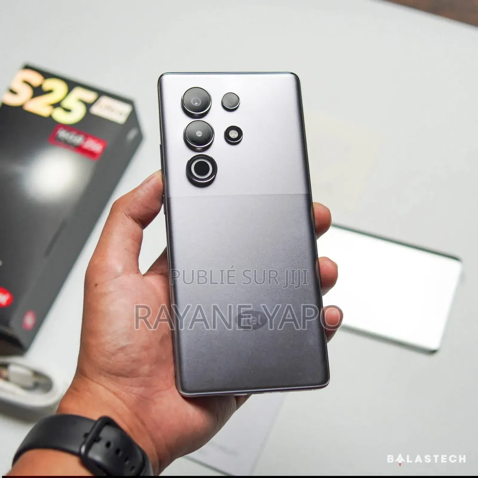Nouveau Itel S25 Ultra 256 GB Noir