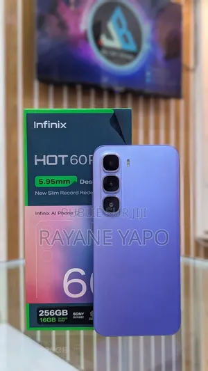 Nouveau Infinix Hot 60 Pro+ 256 GB Bleu