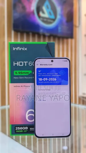 Nouveau Infinix Hot 60 Pro+ 256 GB Bleu