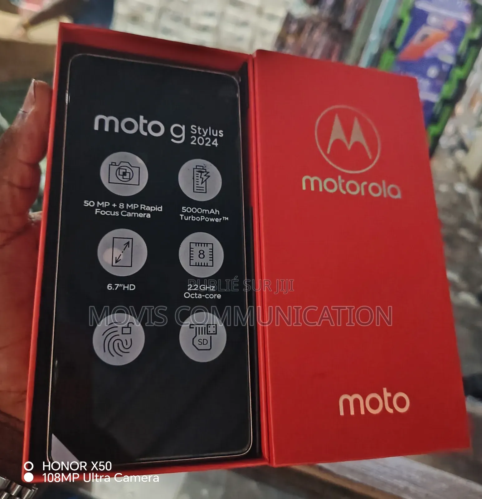 Nouveau Motorola Moto G Stylus 5G (2024) 128 GB Jaune
