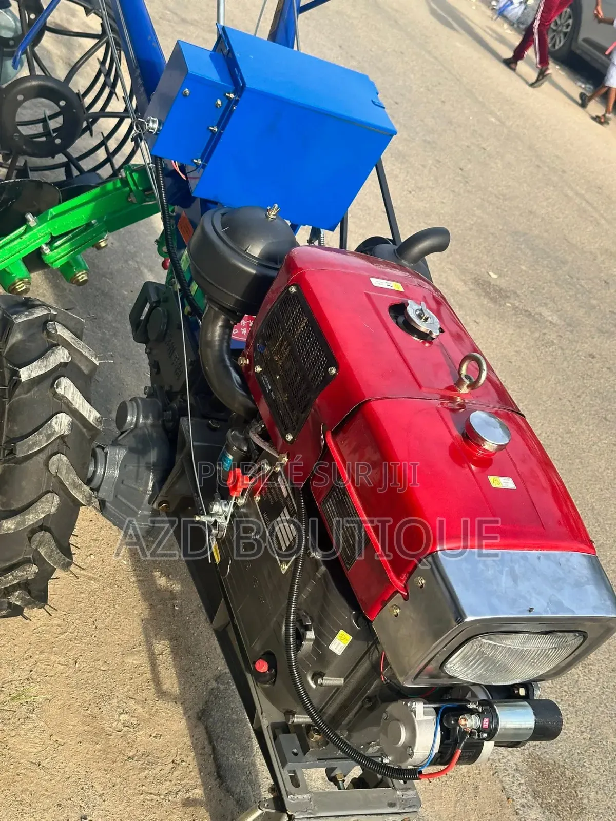 Motoculteur 20cv Démarrage Électrique Vendu Avec 3 Accessoires