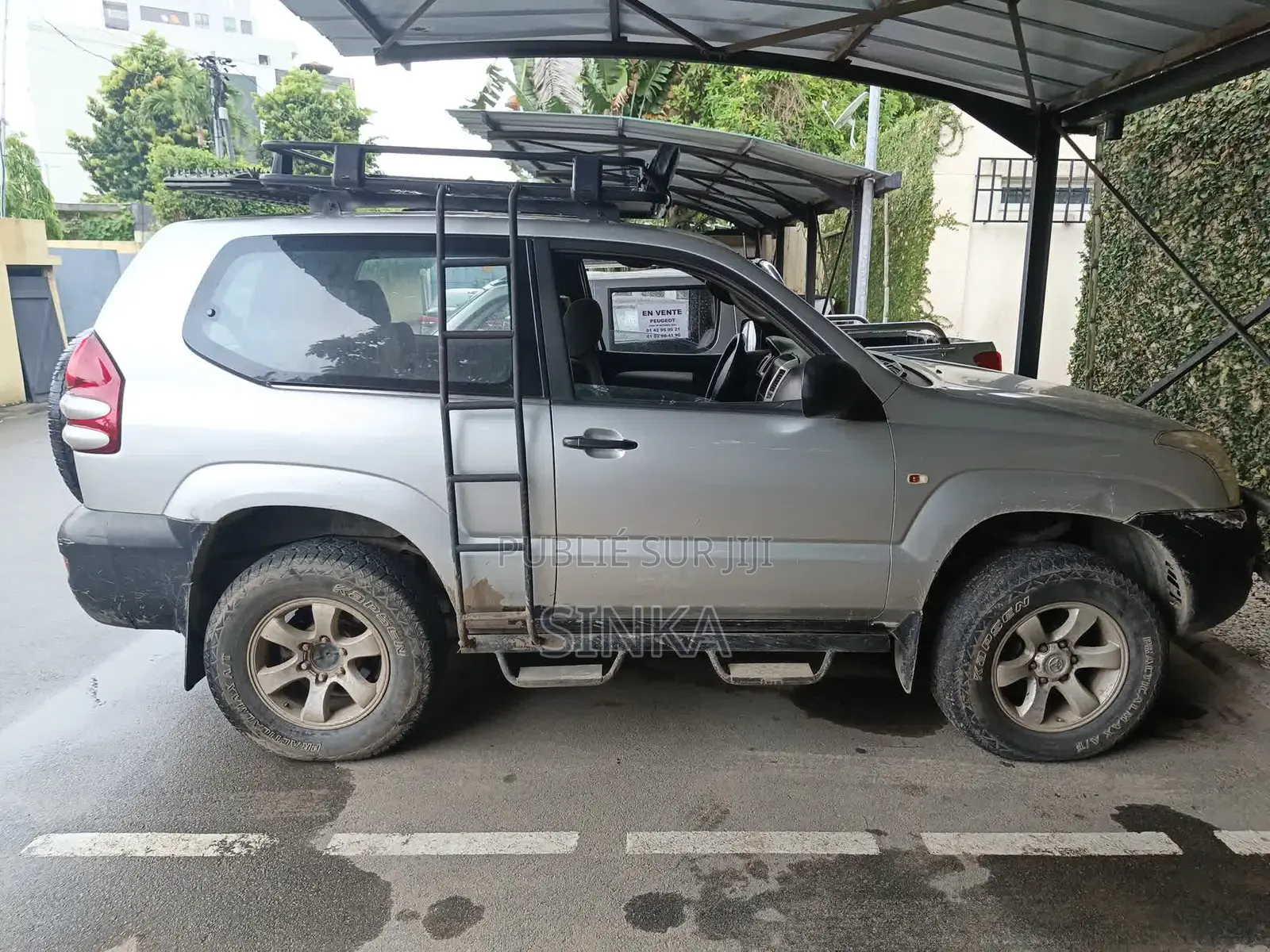 Toyota Land Cruiser Prado 2001 Gris