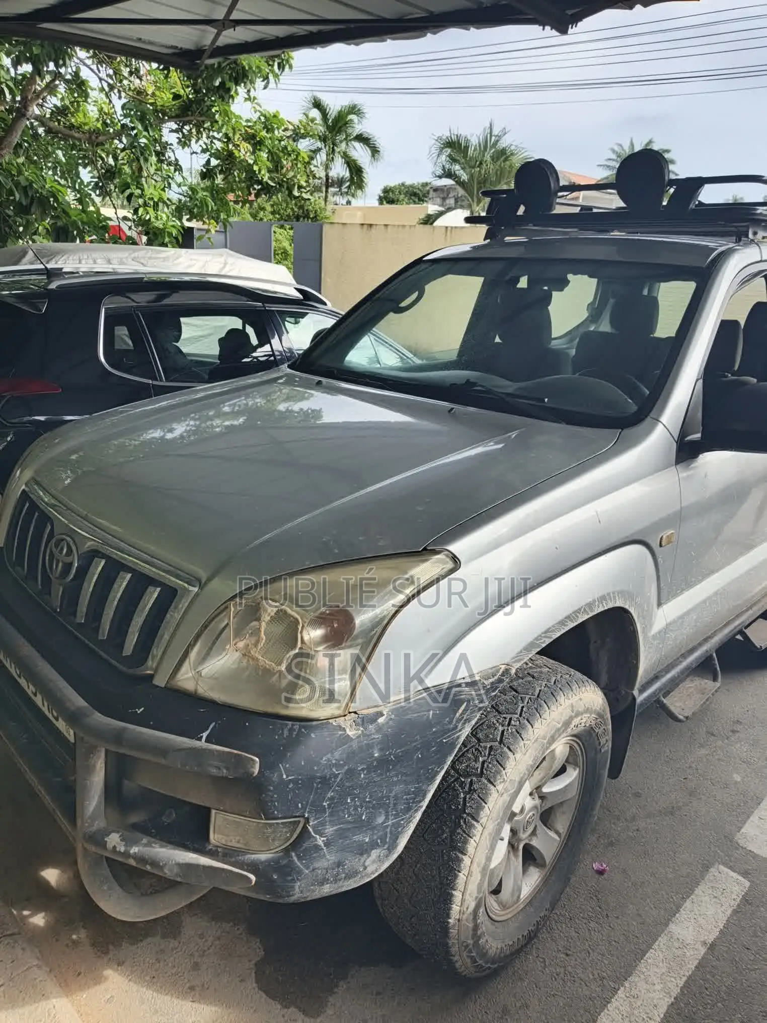 Toyota Land Cruiser Prado 2001 Gris