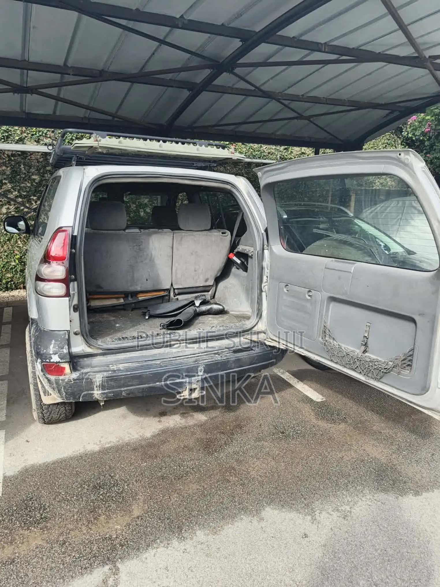 Toyota Land Cruiser Prado 2001 Gris