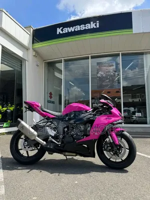 Nouveau Kawasaki Ninja ZX6R 2025 Rose