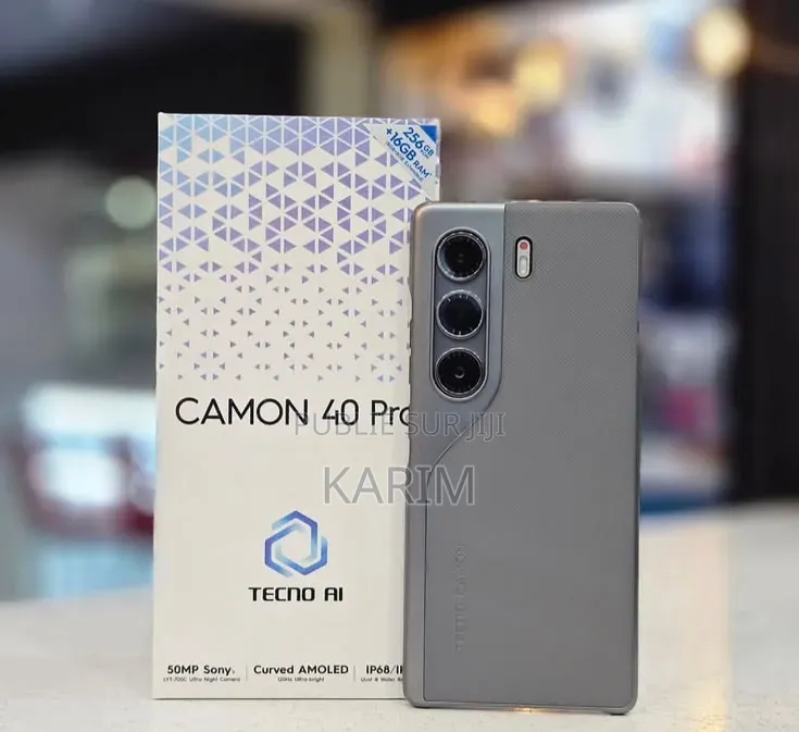 Nouveau Tecno Camon 40 256 GB Gris