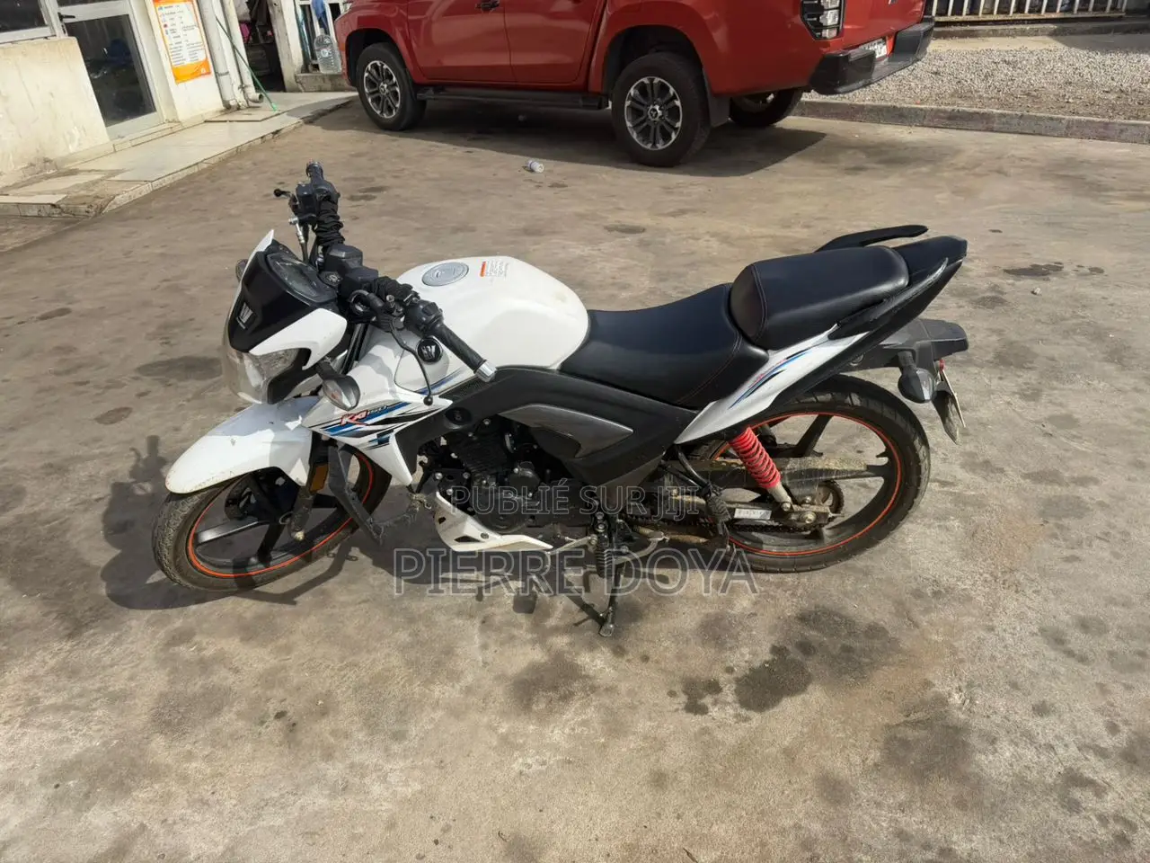 Haojue HJ150-6A 2023 Blanc
