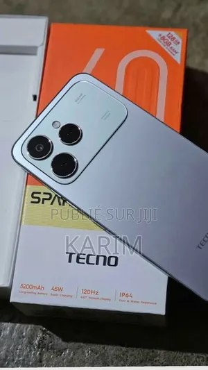 Nouveau Tecno Spark 40 256 GB Gris