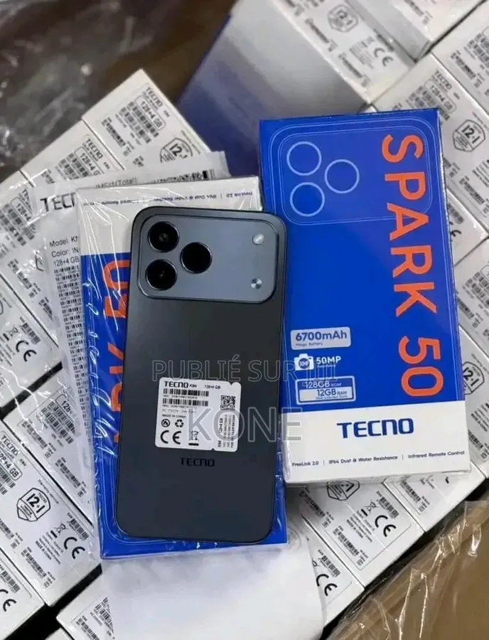 Nouveau Tecno Camon 30 256 GB Noir