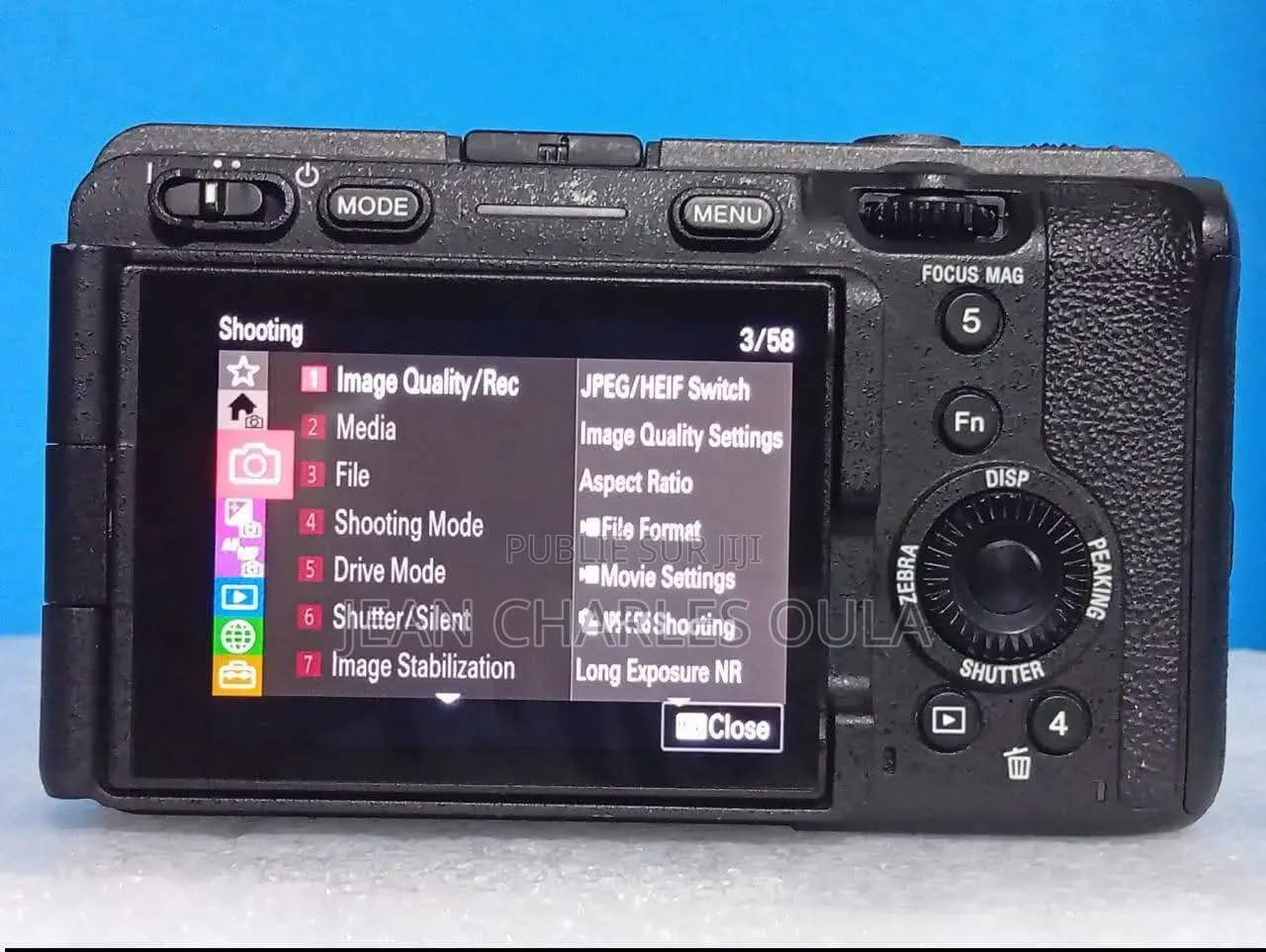 Sony Fx3 Line Cinéma Boitier Nu