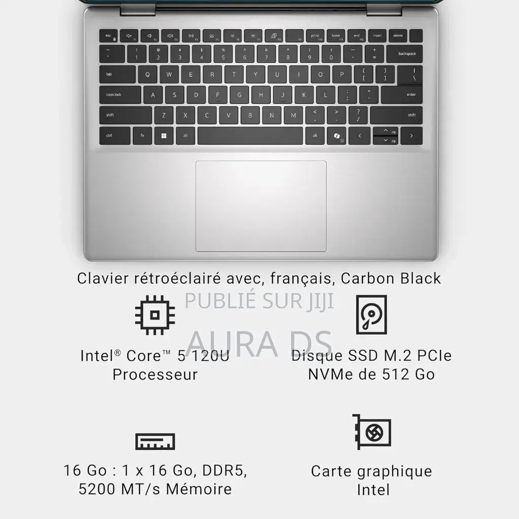 Nouveau Dell Pro 14 16GB Intel Core Ultra 5 SSD 512GB