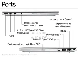 Nouveau HP EliteBook 1040 G8 32GB AMD Ryzen 7 SSD 512GB
