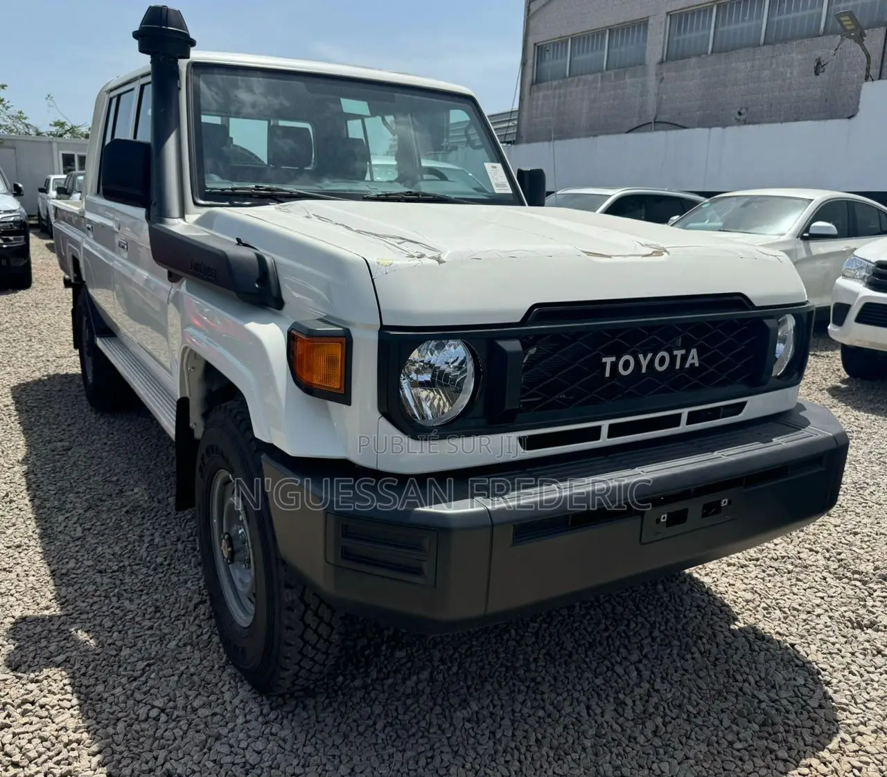 Nouveau Toyota Land Cruiser 79 Series 2025 Blanc