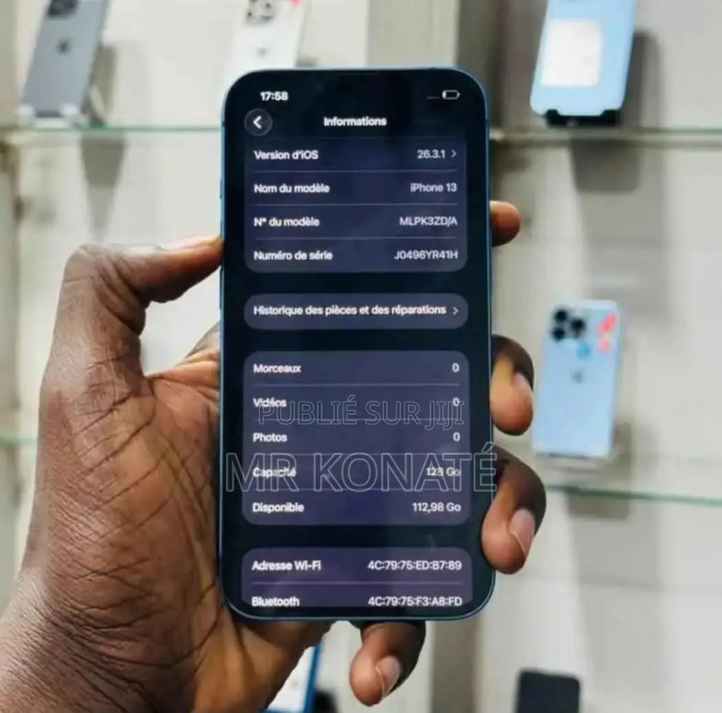 Nouveau Apple iPhone 13 128 GB Bleu