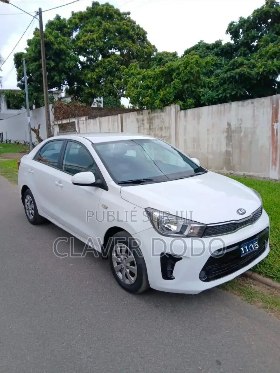 Kia Pegas 2023 Blanc