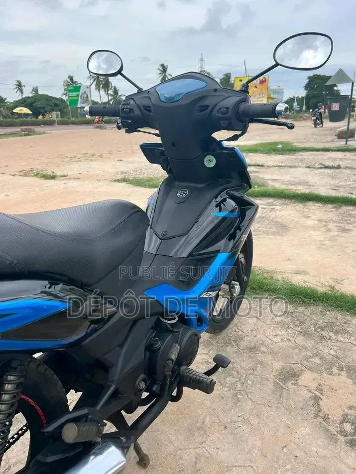 Nouveau TVS Rockz 125 2024 Bleu