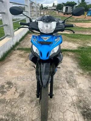 Nouveau TVS Rockz 125 2024 Bleu