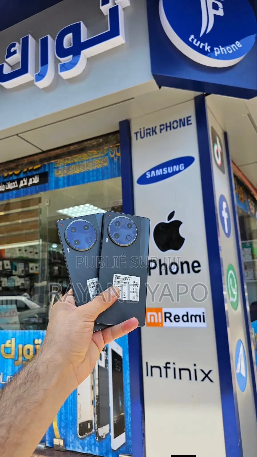 Nouveau Tecno Camon 30 256 GB Noir