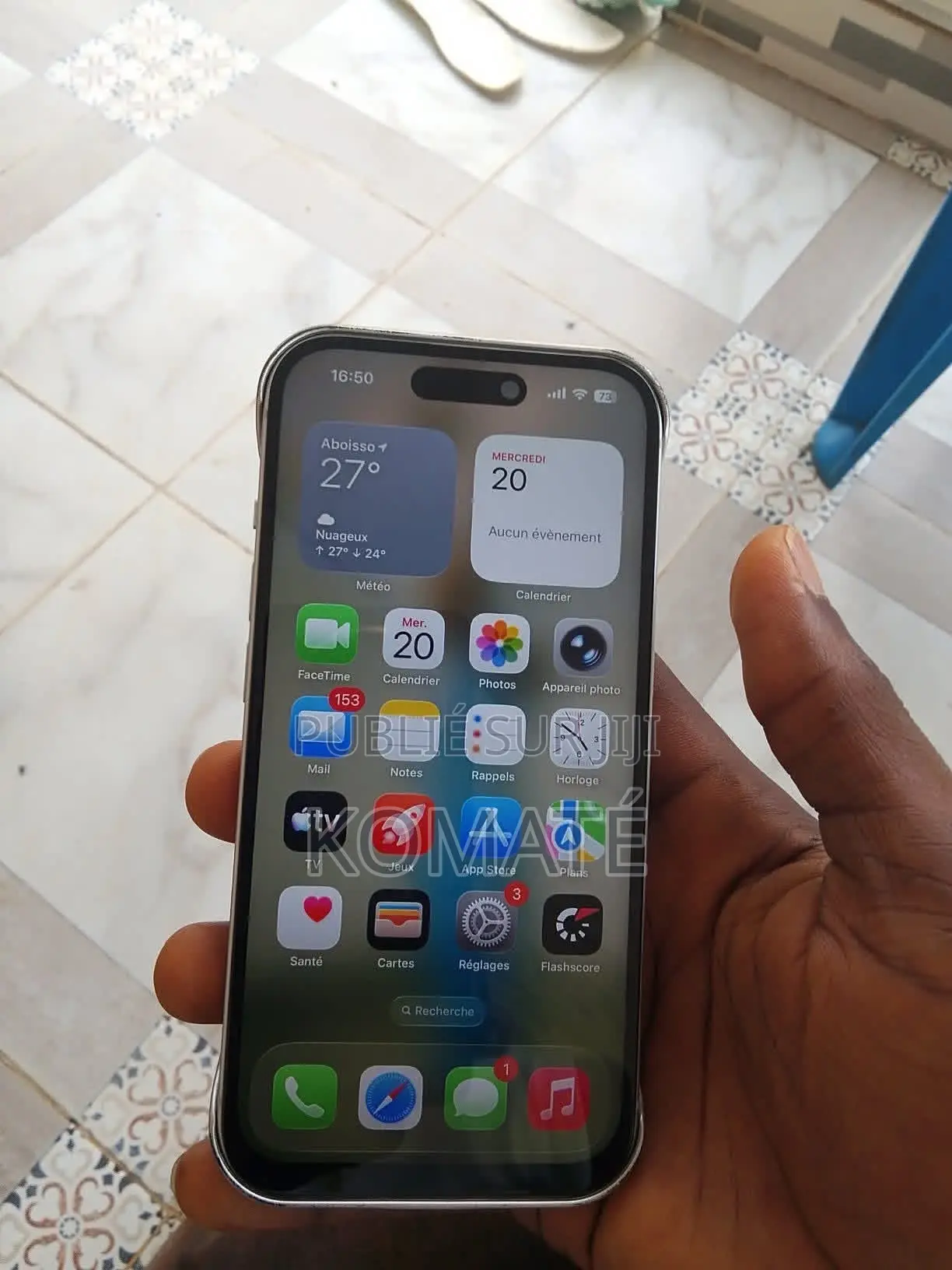 Nouveau Apple iPhone 13 128 GB Blanc