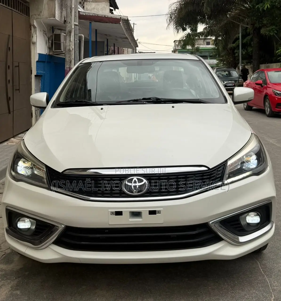 Nouveau Toyota Belta 2025 Blanc