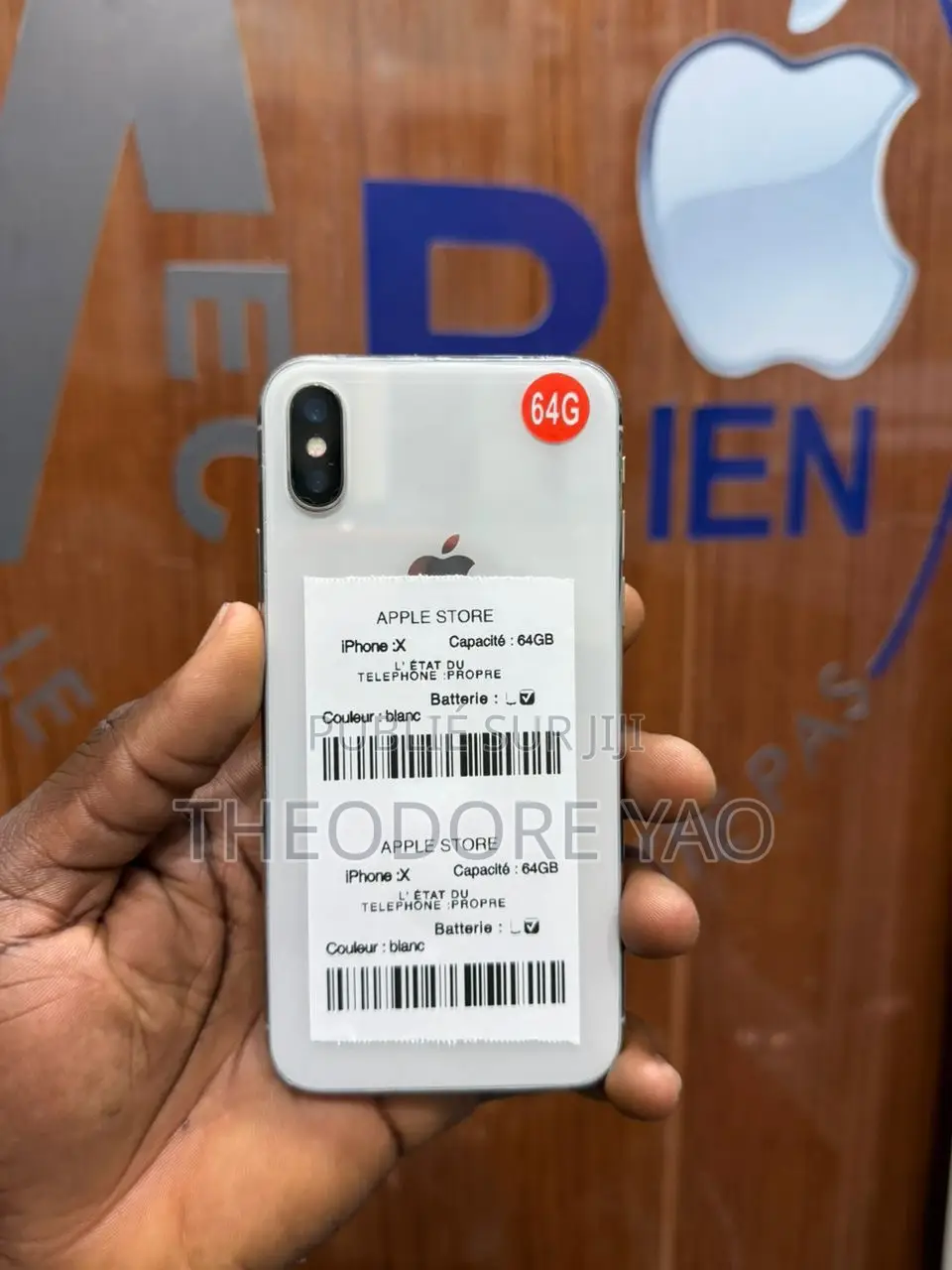 Nouveau Apple iPhone X 64 GB Blanc