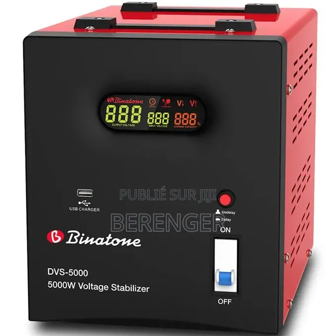 Régulateur De Tension 5000w - Affichage Numérique