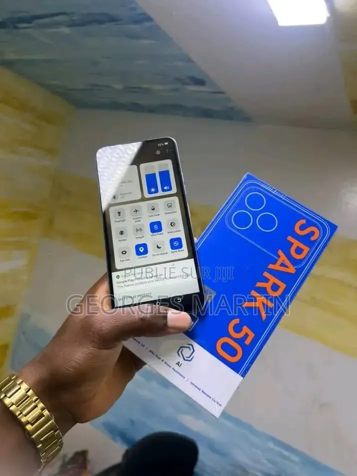 Nouveau Tecno Spark 50 128 GB Noir