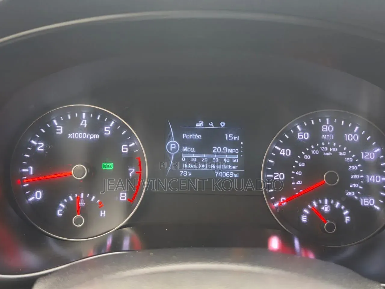 Kia Sportage EX AWD 2019 Gris