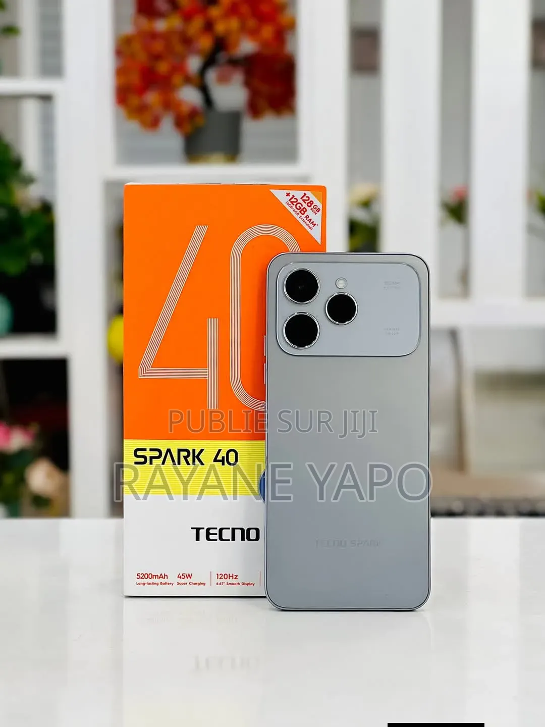 Nouveau Tecno Spark 40 128 GB Doré