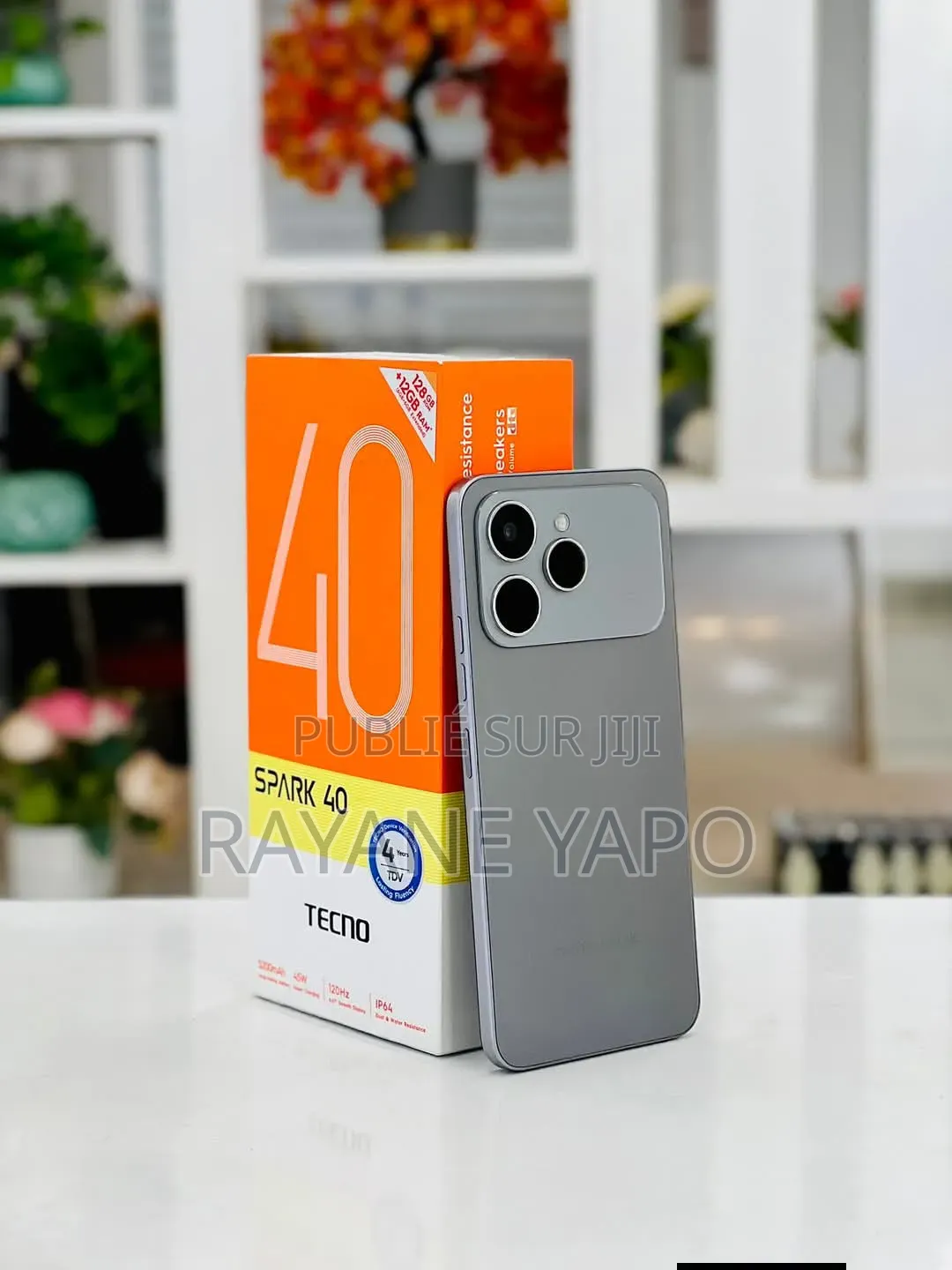 Nouveau Tecno Spark 40 128 GB Doré