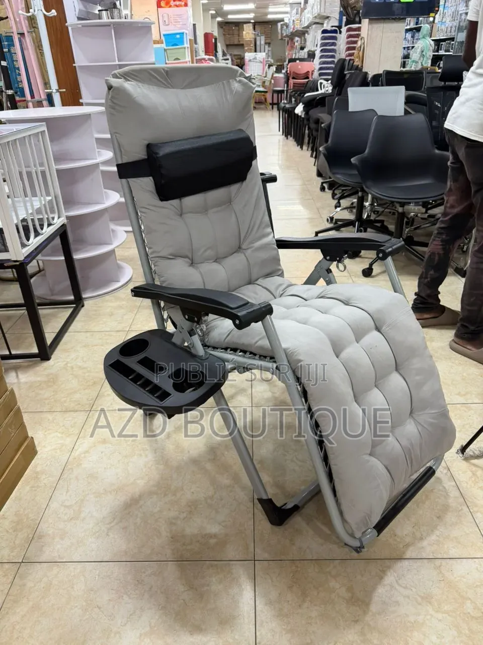 Chaise Relax Pliante Convertible en Lit