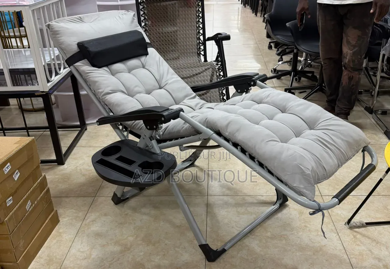 Chaise Relax Pliante Convertible en Lit