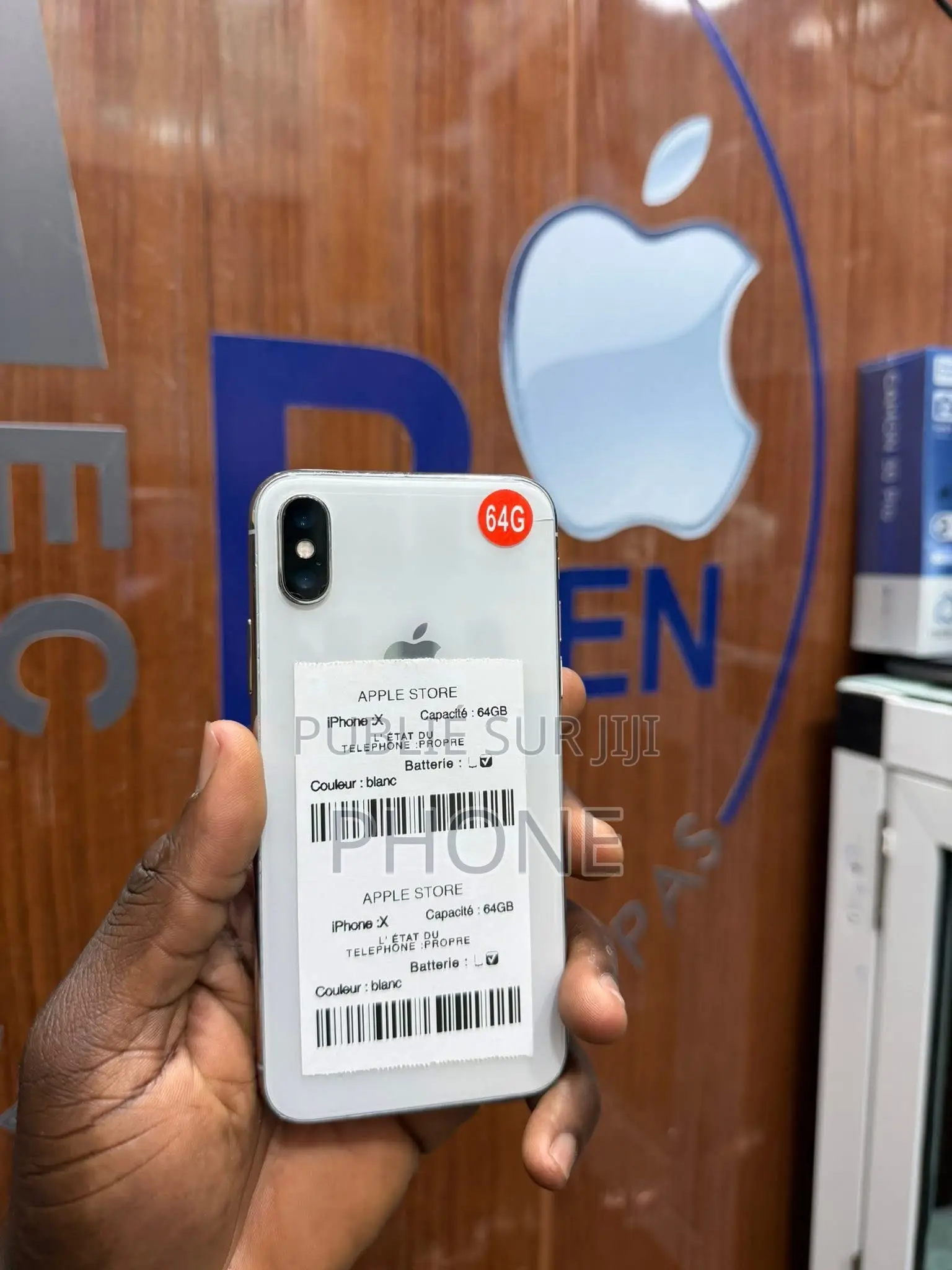 Apple iPhone X 64 GB Blanc