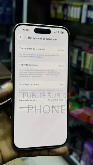 Apple iPhone 15 Pro 256 GB Blanc