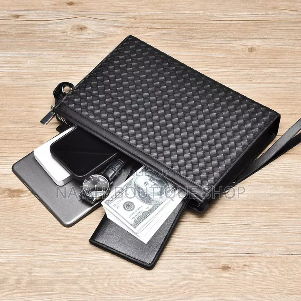 Pochette Haut De Gamme Pour Homme