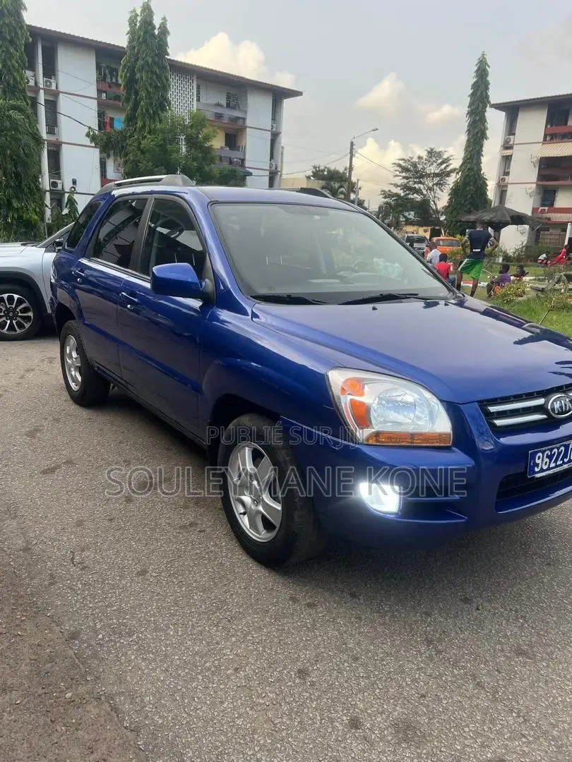 Kia Sportage 2008 Bleu
