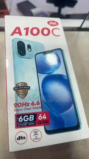 Nouveau Itel A100C 64 GB Bleu