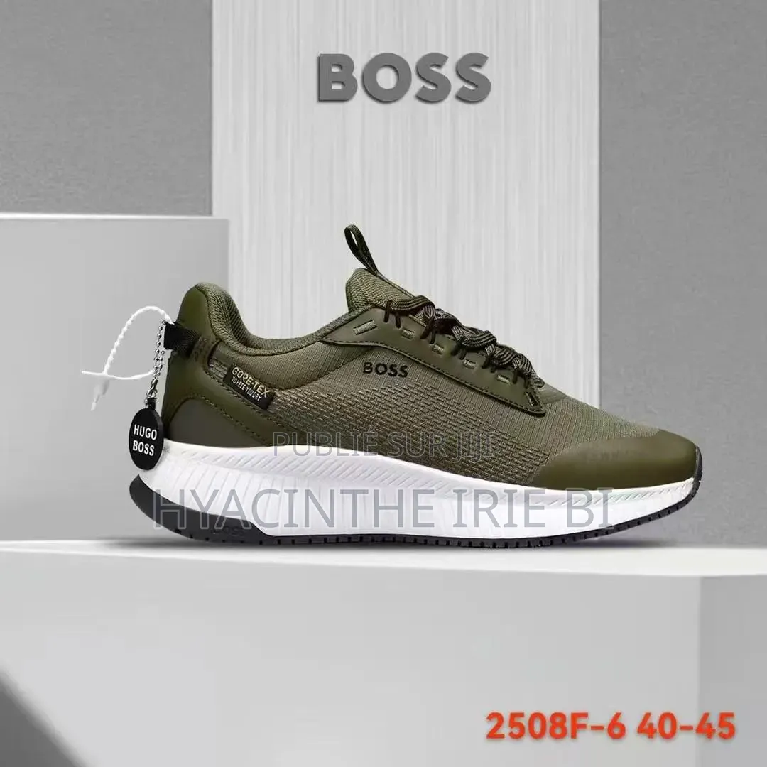 Hugo Boss Sneakers Original Semelle Gomme Epaise Authentique