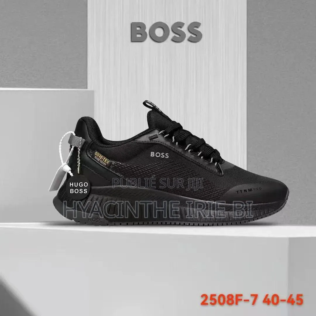 Hugo Boss Sneakers Original Semelle Gomme Epaise Authentique