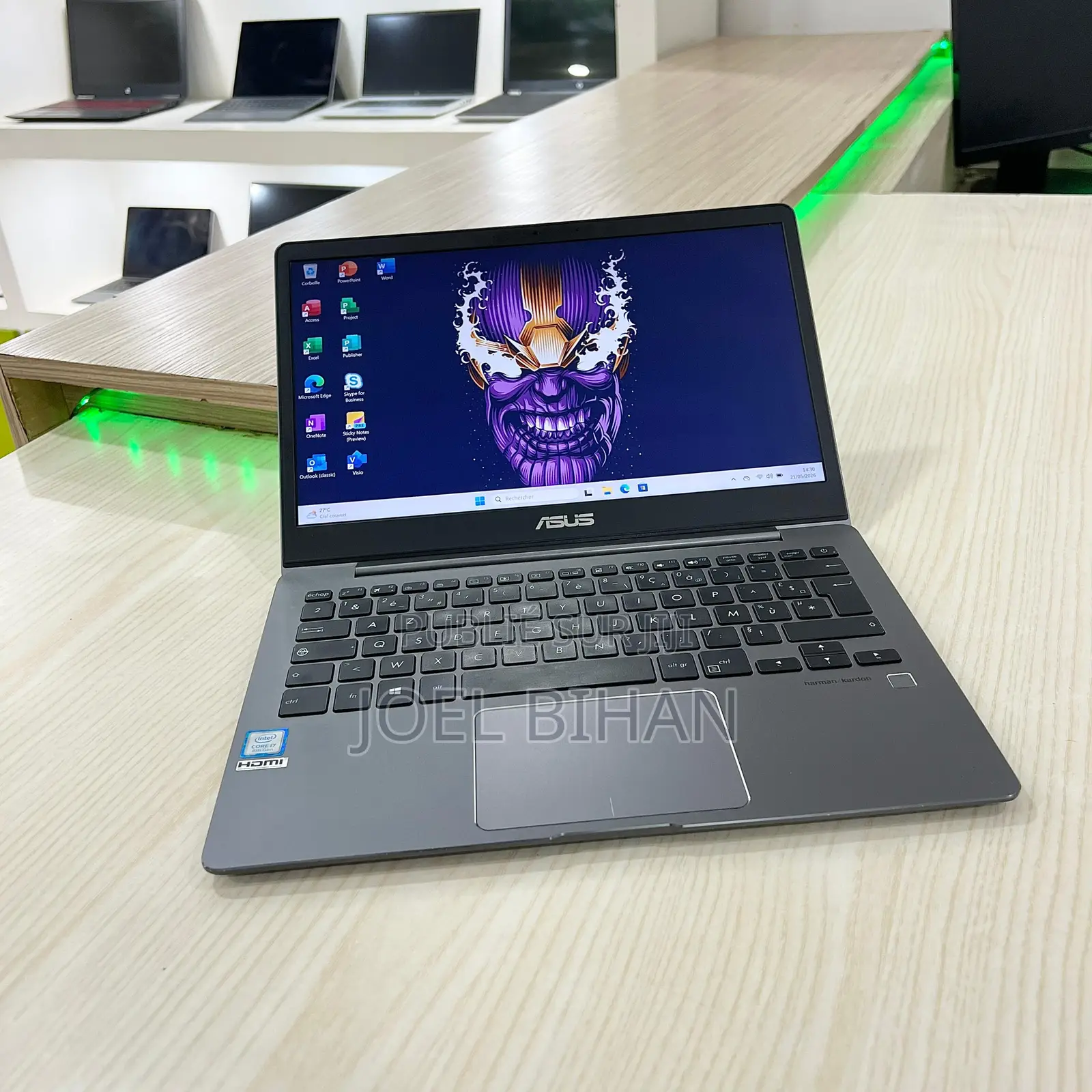 Nouveau Asus ASUSPRO B9440UA 8GB Intel Core i7 SSD 256GB