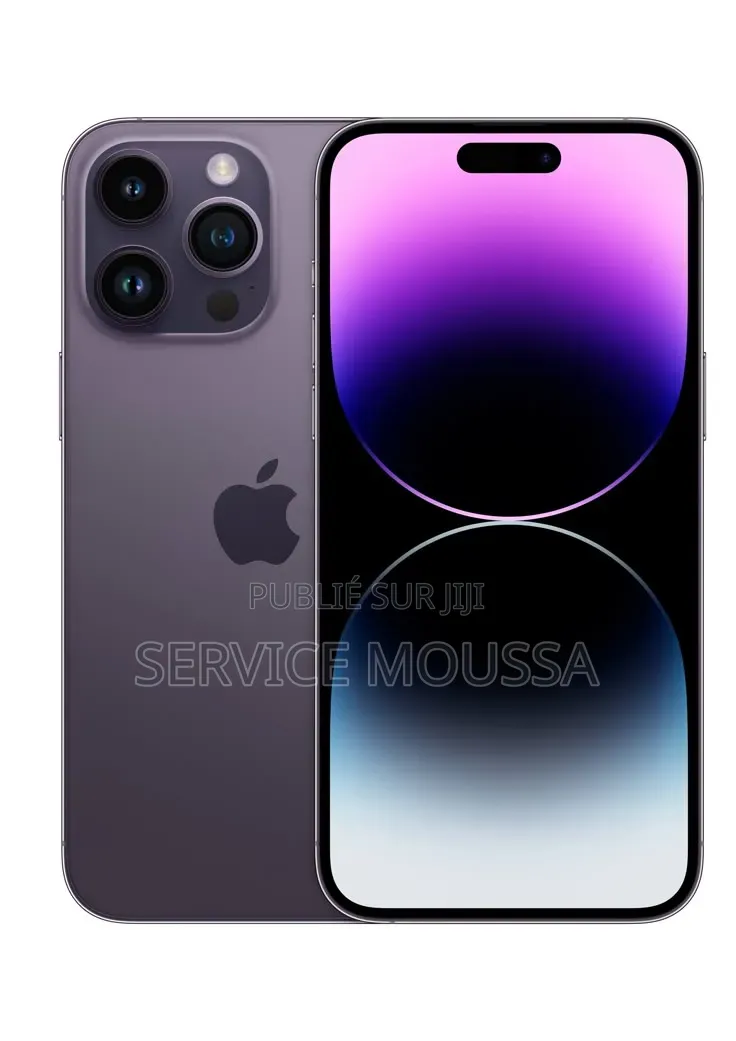 Nouveau Apple iPhone 14 Pro Max 512 GB Noir