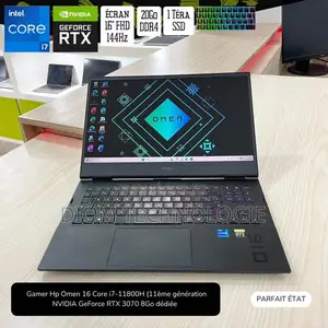 Ordinateur portable HP Omen 16 20GB Intel Core i7 SSD 1T