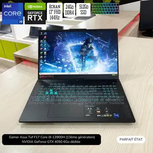 Ordinateur portable Asus TUF Gaming F16 24GB Intel Core i9 SSD 512GB