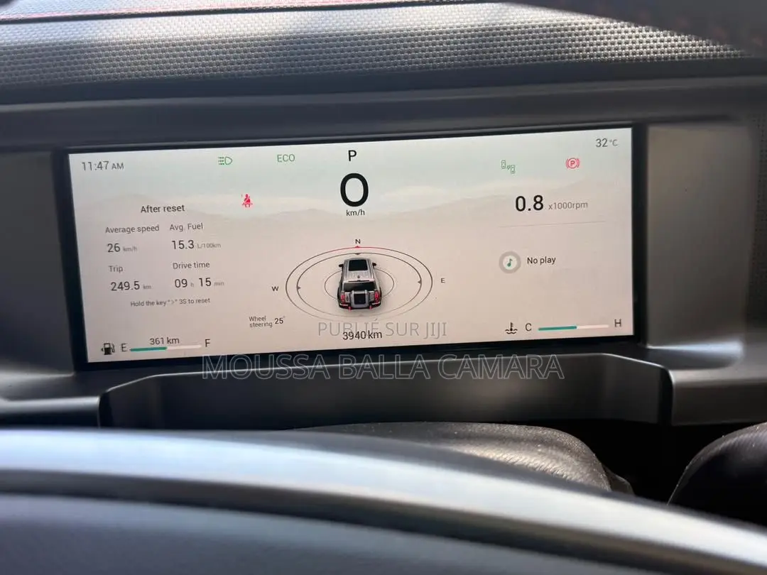Nouveau Jetour T2 1.5 Hybrid AWD 2025 Noir