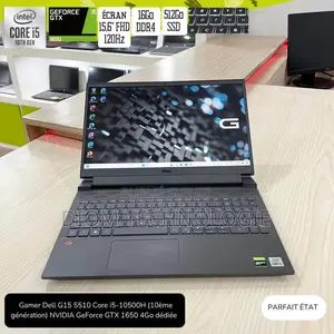 Ordinateur portable Dell G15 5511 8GB Intel Core i5 SSD 256GB